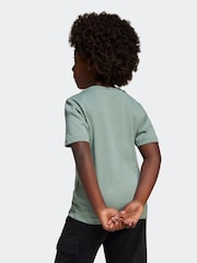 adidas Green 100% Cotton T-Shirt - Image 2 of 7