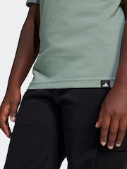 adidas Green 100% Cotton T-Shirt - Image 5 of 7