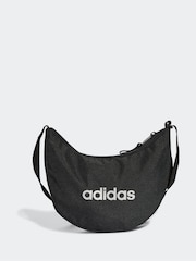 adidas Black Linear Essentials Festival Shoulder Bag - Image 1 of 5