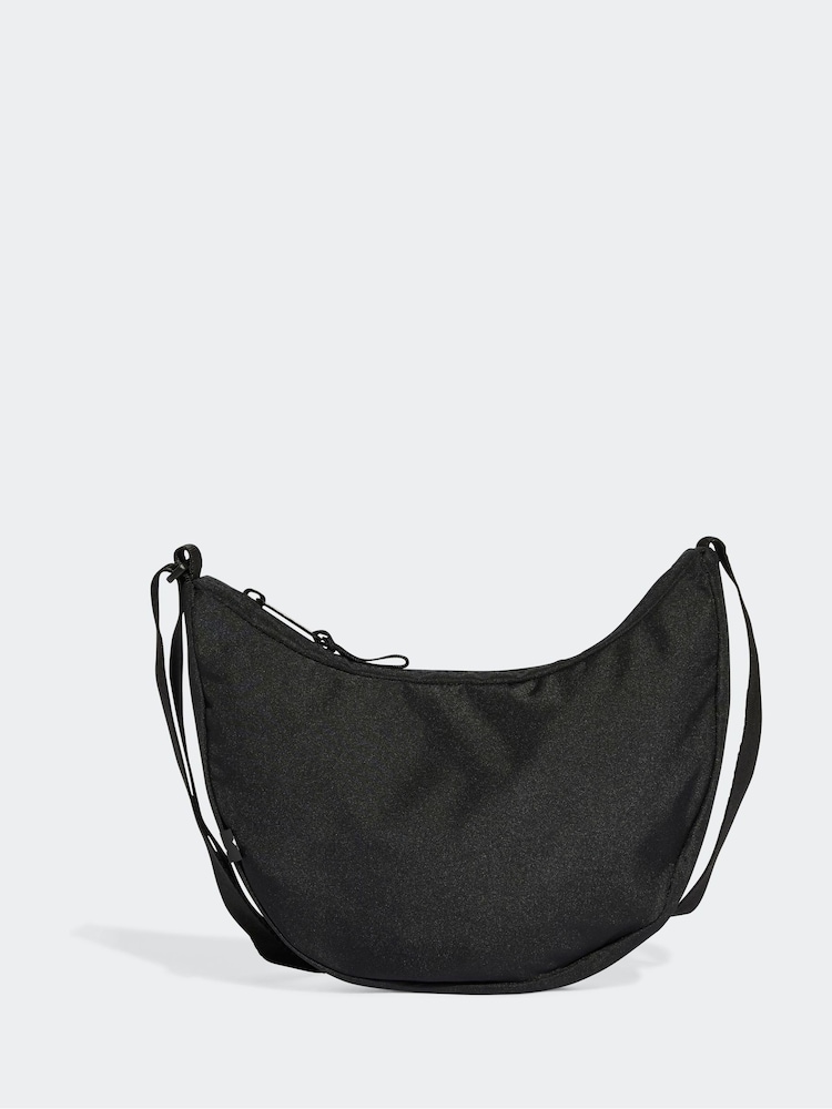 adidas Black Linear Essentials Festival Shoulder Bag - Image 2 of 5