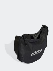 adidas Black Linear Essentials Festival Shoulder Bag - Image 3 of 5