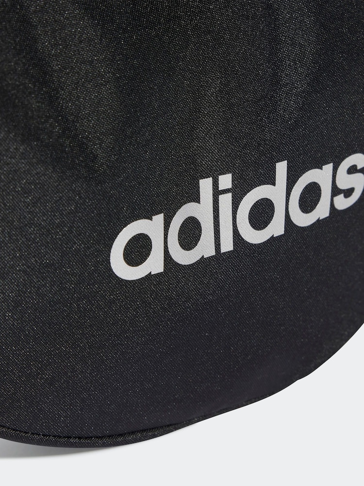 adidas Black Linear Essentials Festival Shoulder Bag - Image 4 of 5