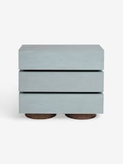 MADE.COM Blue Bern 3 Drawer Chest of Drawers - Image 6 of 6