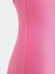 adidas Pink Colorblock X Back Swimsuit - Image 5 of 5