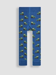 JoJo Maman Bébé Blue Extra Thick Leggings - Image 1 of 3