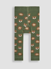 JoJo Maman Bébé Khaki Extra Thick Leggings - Image 1 of 3