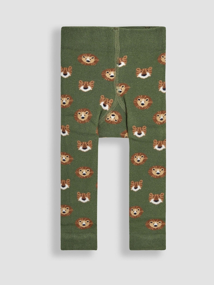 JoJo Maman Bébé Khaki Extra Thick Leggings - Image 1 of 3 JoJo Maman Bébé Khaki Extra Thick Leggings - Image 1 of 3