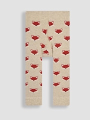 JoJo Maman Bébé Natural Fox Extra Thick Leggings - Image 1 of 3