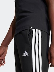 adidas Black Tech Logo Graphic 100% Cotton T-Shirt - Image 7 of 8
