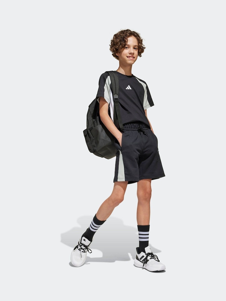 Negro - adidas Colour Block Shorts - Imagen 1 de 6
