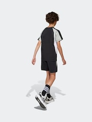 Negro - adidas Colour Block Shorts - Imagen 2 de 6