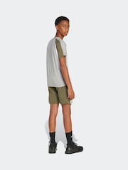 Verde - adidas Colour Block Shorts - Imagen 2 de 6