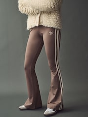 adidas Originals Brown Flared Leggings - Image 1 of 11