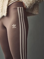 adidas Originals Brown Flared Leggings - Image 3 of 11