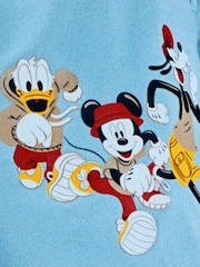 adidas Blue Disney Mickey Mouse and Friends T-Shirt - Image 3 of 8