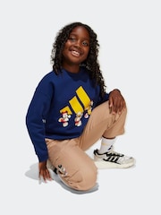 adidas Blue Disney Mickey Mouse Tracksuit - Image 4 of 6