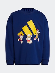 adidas Blue Disney Mickey Mouse Tracksuit - Image 6 of 6