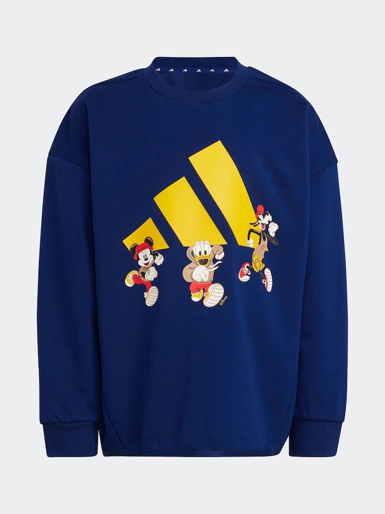 adidas Blue Disney Mickey Mouse Tracksuit - Image 6 of 6