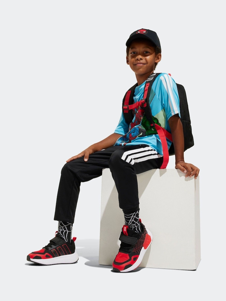 adidas Blue Marvel Spider Man T-Shirt - Image 2 of 5