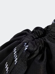 adidas Black 3 Stripe Gymsack - Image 6 of 6