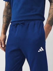 adidas Blue Essentials Feelcozy Fleece Joggers - Image 4 of 5