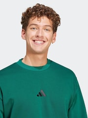 adidas Green Essentials Feelcozy Fleece Sweatshirt - Image 4 of 6