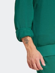 adidas Green Essentials Feelcozy Fleece Sweatshirt - Image 5 of 6