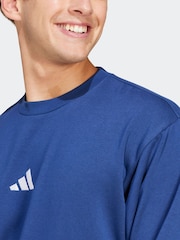 Blå - adidas Essentials Feelcozy Fleece Tröja - Bild 12 av 14