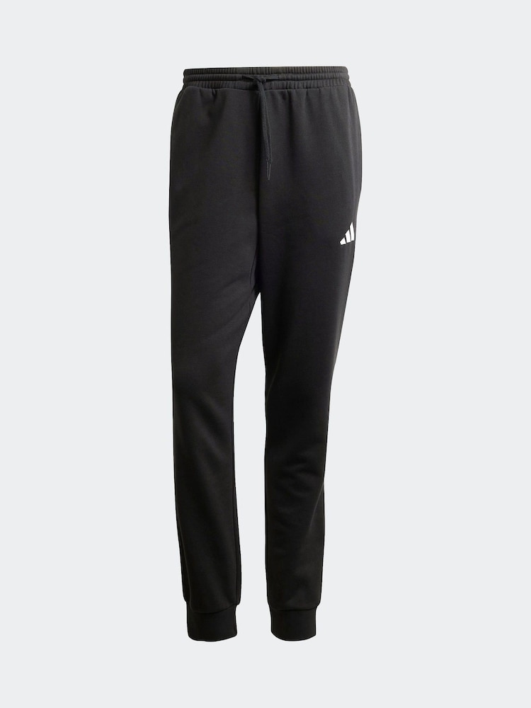 adidas Black Essentials Feelcozy Fleece Joggers - Image 5 of 5