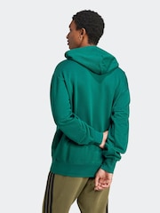 adidas Green Essentials Feelcozy Fleece Hoodie - Image 3 of 6