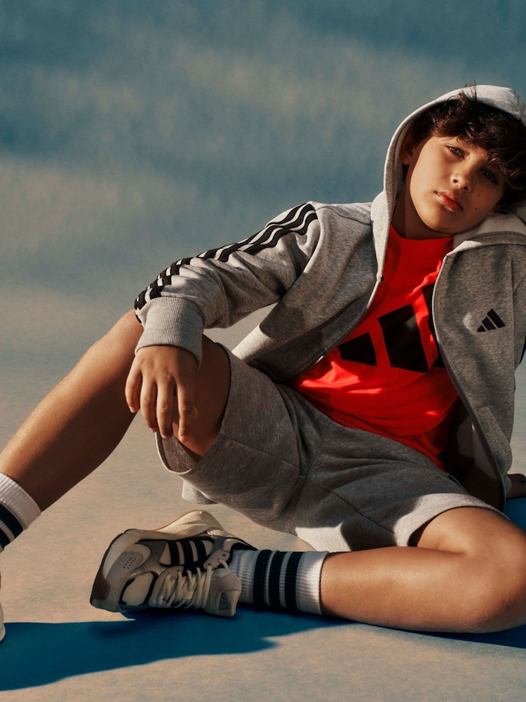 adidas Grey Essentials Cargo Shorts - Image 1 of 7