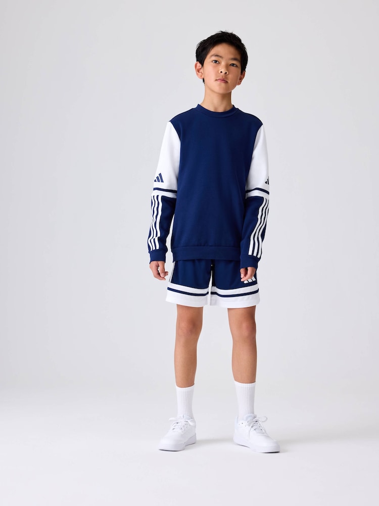 adidas Blue Squadra 25 Sweatshirt - Image 1 of 6