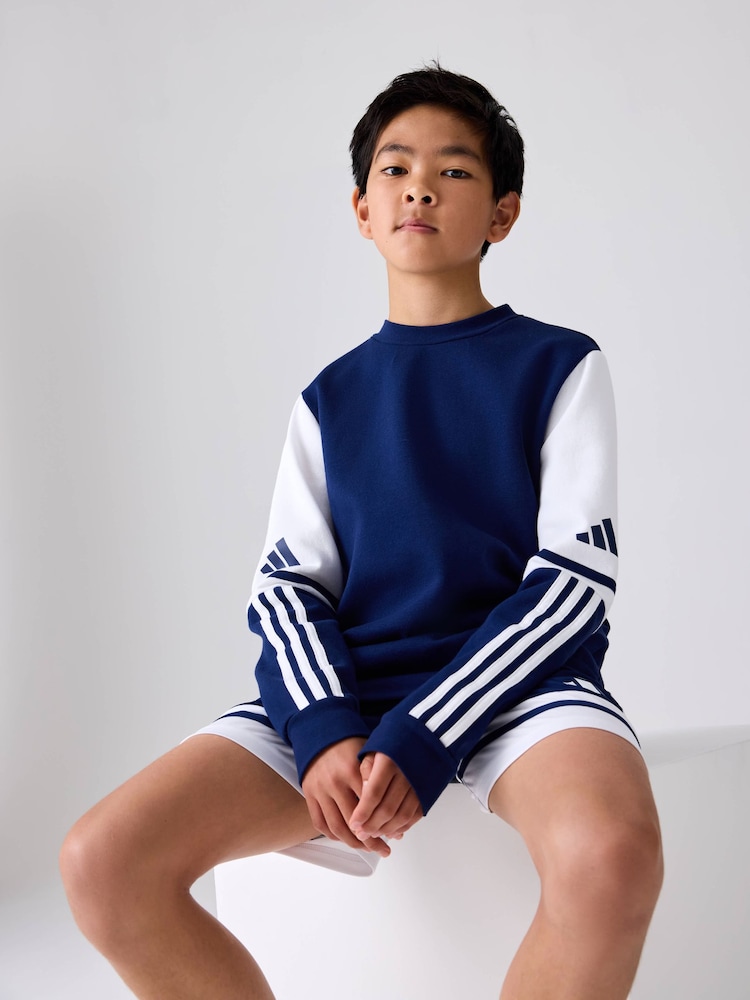 adidas Blue Squadra 25 Sweatshirt - Image 6 of 6