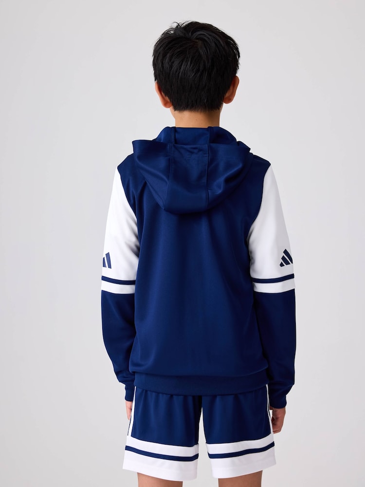 Blauw - adidas Squadra 25 hoody - Image 5 of 6