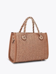 Carvela Natural Sorrento Mirco Raffia Bag - Image 5 of 5