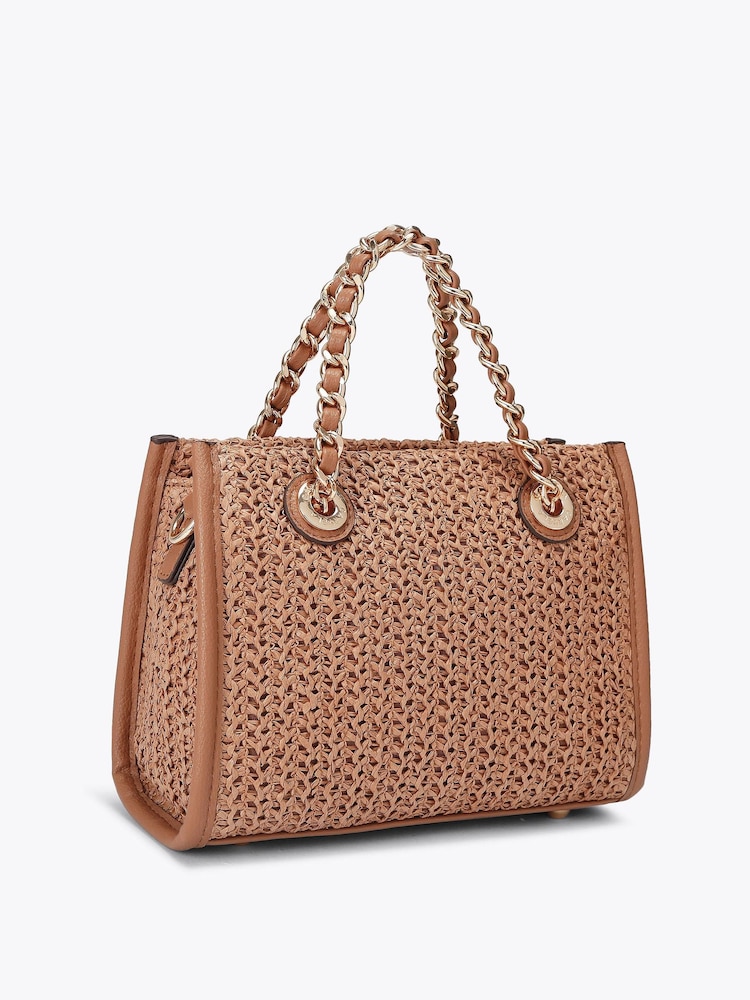 Carvela Natural Sorrento Mirco Raffia Bag - Image 5 of 5 Carvela Natural Sorrento Mirco Raffia Bag - Image 5 of 5