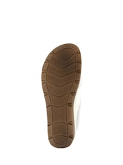 Pavers White Pavers Adjustable Black Mule Sandals - Image 6 of 6