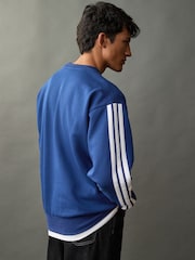 adidas Blue Sweatshirt - Image 2 of 7