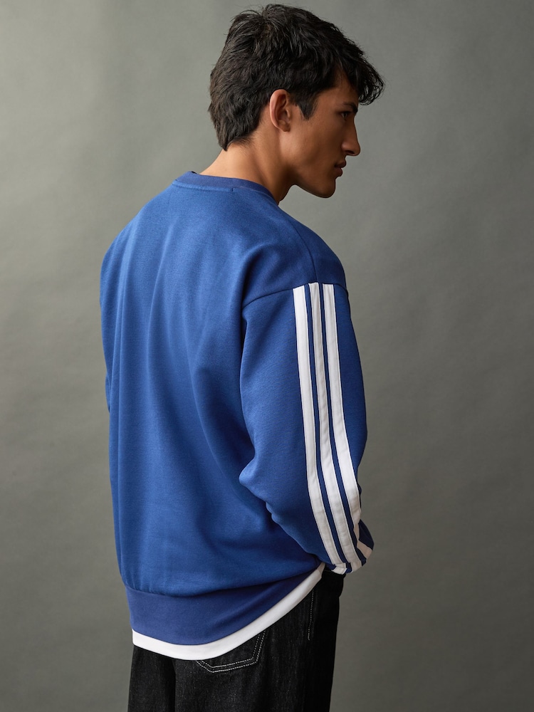 adidas Blue Sweatshirt - Image 2 of 7
