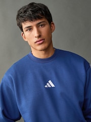 adidas Blue Sweatshirt - Image 5 of 7
