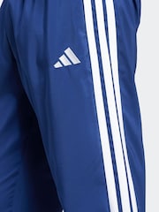 adidas Blue Essentials 3-Stripes Woven Joggers - Image 5 of 7