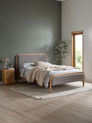 Birlea Oak Amaya Bed - Image 1 of 10
