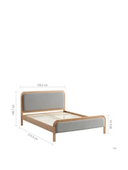 Birlea Oak Amaya Bed - Image 3 of 10