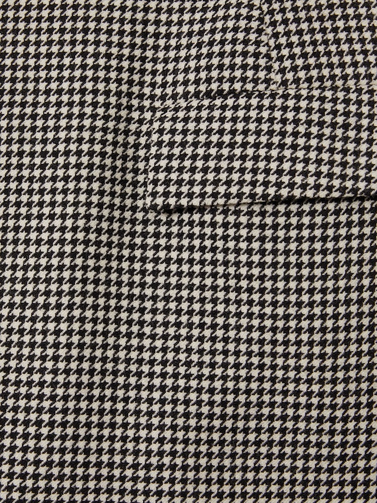 Minifalda de lana con diseño de pata de gallo Minnie de Reiss - Imagen 6 de 6