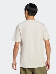 adidas Originals Cream Graphic T-Shirt - Image 2 of 6