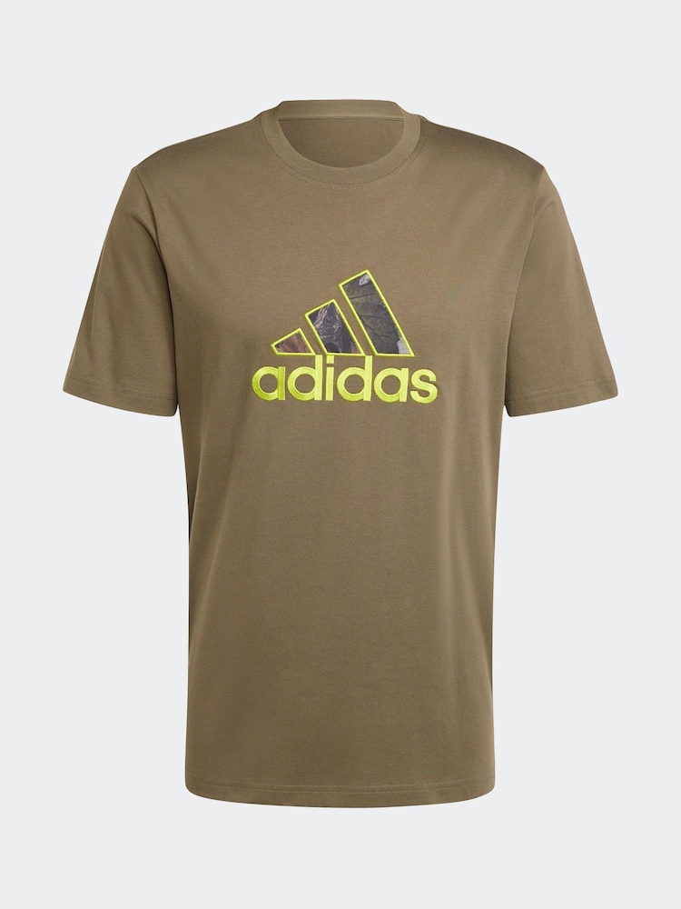 adidas Originals Green Graphic T-Shirt - Image 6 of 6 adidas Originals Green Graphic T-Shirt - Image 6 of 6
