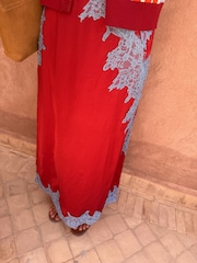 Marrone - Gonna a giglio in pizzo rosa Never Fully Dressed - Immagine 4 di 5