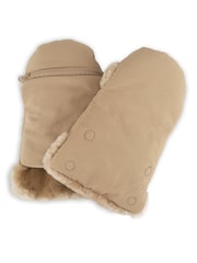 Natural - Manoplas para cochecito Nadia de Just Sheepskin para mujer - Imagen 1 de 4