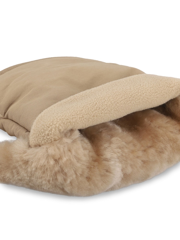 Natural - Manoplas para cochecito Nadia de Just Sheepskin para mujer - Imagen 4 de 4 Natural - Manoplas para cochecito Nadia de Just Sheepskin para mujer - Imagen 4 de 4