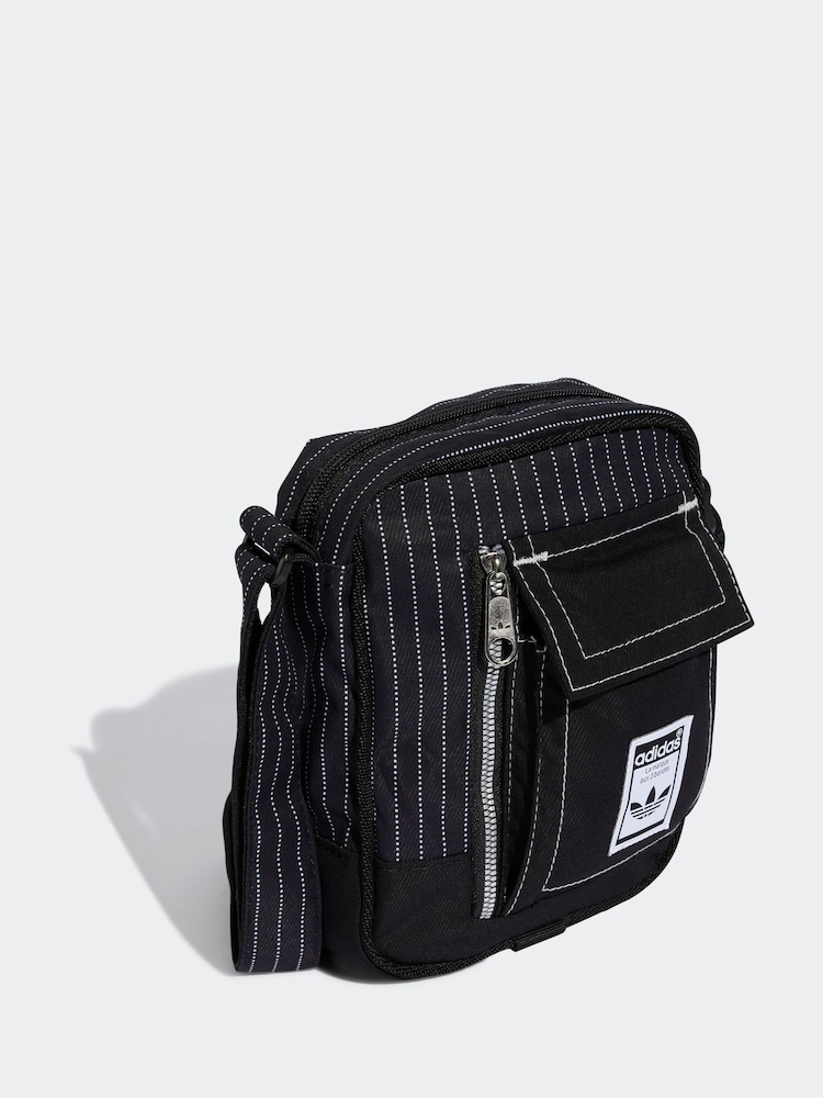 Negro - adidas Originals Wasbash Crossbody Bag - Imagen 1 de 5